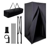 Cabina vocal portátil, 1.9 m de altura, cabina de grabación sin eco, cabina de sonido plegable para estudio de grabación en casa, cabina vocal con bolsa de transporte, para voces, música, juegos