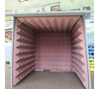 Cabina Vocal Portátil Grande, Cubierta Insonorizada De Escritorio, Cabina De Grabación Vocal Portátil Con Escudo Absorbente Vocal, Para Amantes De La Música, Equipo De Grabación(D)