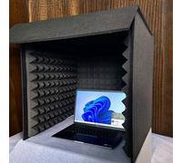 Cabina Vocal Portátil Grande, Cubierta Insonorizada De Escritorio, Cabina De Grabación Vocal Portátil Con Escudo Absorbente Vocal, Para Amantes De La Música, Equipo De Grabación(B)