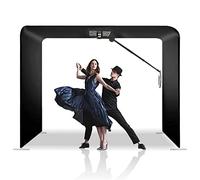 Cabine Photo professionnelle à 360° pour fêtes et mariages, Avec caméra rotative aérienne et éclairage annulaire, personnalisation du Logo gratuite et Accessoires de rechange inclus, supporte 7 à 15