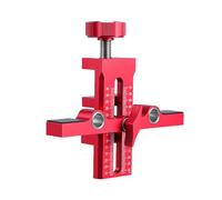 Cabinet Door - Aluminum Alloy, 8-40mm Panel Thickness Hinge Jig Precision Drilling Support Adjustable Positioner Cabinet Door Installation Aid, Mounting Support Tool For Home Office, Kitchen Cabinets