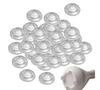 Cabinet Door Bumpers - Clear Silicone Bumper Pads, Adhesive Anti-Scratch Buffer Pads, Non-Slip Sound-Dampening Stopper | Protection Pad for Drawer, Furniture, Table, Appliance, RV and Home Use