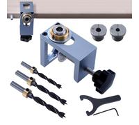 Cabinet Door Installer Tool, Mounting Jig Positioner, Adjustable Installation Aid, Quick Lift Guide Support for Furniture Carpentry Construction Home Use, 3.15x1.57x2.76 Inches