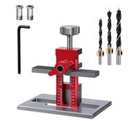 Cabinet Door Mounting Jig, Drawer Hardware Tool, Accurate Enter Alignment Jigs for Woodworking, Carpentry, Interactive Furniture Installation, Wardrobe and Locker Assembly, Home Improvement Tools