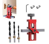 Cabinet Door Mounting Jig, Heavy Duty Cabinet Installation Tools, Woodworking Drill Guide, Cabinet Door Handle Jig, Professional Cabinet Jig, Cabinet Door Drilling Guide, Cabinet Installation Jig