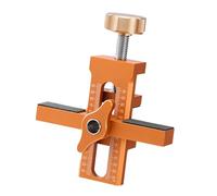 Cabinet Door Positioner, Door Installation Positioner, Adjustable Positioning Tool, Aluminum Alloy Mounting Jig, Kitchen Cabinet Door Locator, Door Mount Locator Tool, Furniture Installation Tool