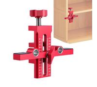 Cabinet Door Positioning Tool | Double-Hole Alignment with Adjustable Posit