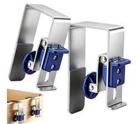 Cabinet Face Mounting Clamps - Quick Release Hardware, Drawer Clip | Cabinet Face Mounting Clip for Home Workshop Kitchen Cabinets Frames Layout