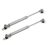 Cabinet gas spring support rod, Hydraulic Gas Strut Lift Support for Cabinets Doors Silver 260mm 20-150N Pack of 2(80n)