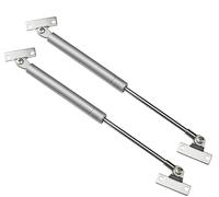 Cabinet gas spring support rod, Pack of 2 Gas Strut Lift Support Silver 20N-150N for Furniture Doors and Lids(80N)
