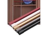 Cabinet Guardrail Support Rod, Aluminum Alloy Round Tube - Side Mount Edging Strip, Decorative Furniture Trim for Wooden Cabinets(Gold,60-80cm/23.6-31.5in)