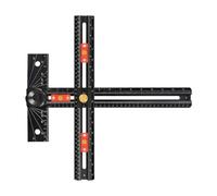 Cabinet Hardware Jig, T-Shaped Drilling Ruler for Handle Positioning