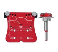 Cabinet Hinge Hole Guide, 35mm Saw Positioning Plate Carpentry Tool Limiter