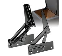 Cabinet Hinges - Metal Triangle, Heavy Duty Spring Folding Bracket