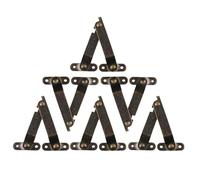 Cabinet Hinges - Soft Close Lid Support Mechanism, Adjustable Toy Box Bracket Hardware with Smooth Controlled Lowering Action, Safety Anti Slam Design, Ideal for Bench Chest Coffee Table Storage Use