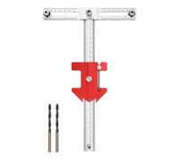 Cabinet Jig Tool, Adjustable Pull Template, Detachable Knob Device, Measuring Frame Accessory, Sturdy Daily Supply, 1pc 30x20cm for Drawer Front Knobs Pulls Home Workshops Woodworking Building