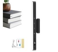 Cabinet Light - ABS, 11.42x1.38x0.67in Cabinet Lamp Rechargeable Magnetic Design | Remote Control Dimmable 5 Color Temperature Adjustable Lighting, Under Cabinets Light For Kitchen, Bedroom, Bathroom