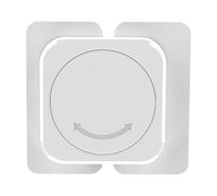 Cabinet Locks Proofing, Child Safety Door Latch, No-Drill Strong Adhesive, Easy One-Hand Access, 6 Pack White, Kitchen Nursery Use, 6.5x5cm 30g White