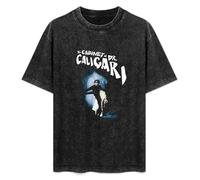 Cabinet of Dr Caligari Silent Film T-Shirt Graphic tee Printed Top Mens Black Shirt S