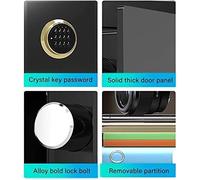 Cabinete Seguro Hogar Safe Safe Safe de Seguridad de la contraseña electrónica Safe, Bloqueo de Efectivo Strong Smart Home Safe