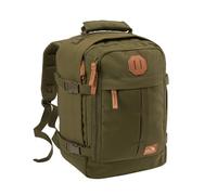 CabinMax Metz - Bolsas de cabina para debajo del asiento para EasyJet, Ryanair, Wizz Air y más - Mochila de viaje para aerolíneas - Poliéster reciclado, correas de compresión, duraderas, Madera Verde