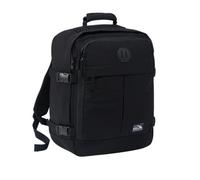 CabinMax Metz - Bolsas de cabina para debajo del asiento para EasyJet, Ryanair, Wizz Air y más - Mochila de viaje para aerolíneas - Poliéster reciclado, correas de compresión, duraderas, Negro vintage