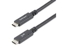 Cable 1 8M USB-C PD 5A USB 3.0 | Certificado Funciona con Chromebook, Carga PD 3.0 de hasta 5A