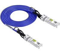 Cable 10G SFP+ DAC de 0,5 metros (1,65 pies), Twinax SFP+ para Cisco SFP-H10GB-CU0.5M, Meraki MA-CBL-TA-0.5M, Ubiquiti UniFi, D-Link, Supermicro, Netgear, Mikrotik, Open Switches