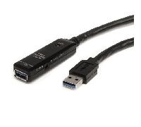 StarTech.com Cable Extensor Alargador USB 3.0 SuperSpeed Activo de 10m - USB A Macho a Hembra - Negro