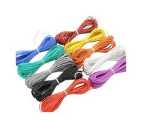 Cable 1M/5M 30 28 26 24 22 20 18 16 15 14 13 12 10 AWG cable de silicio supersuave cobre