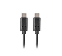 Cable 2.0 LANBERG USB C Macho/USB C Macho 0.5M Negro