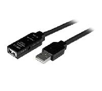 Startech Extension Usb 25 M One Size Black