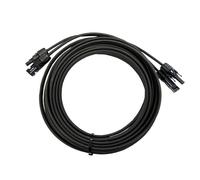 Cable 2m 2x4mm² MC-4 a MC4 Cable de conexión Enchufe/Hembra Extensión