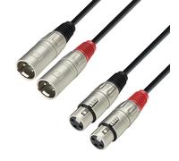 Cable 2xxlr macho a 2xxlr hembra 3m adam k3 k3tmf0300