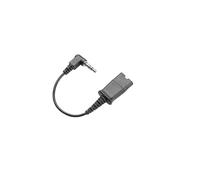 Cable 3.5mm a QD - HP POLY - 3M - Negro - 1 unidad - Otros cables
