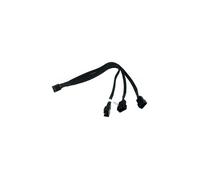 LK Phobya Y-cable 4Pin PWM to 3x 4Pin PWM - Black 30cm