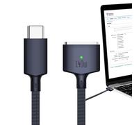 Cable 3 magnético, cable de carga tipo C | Cargador USB C portátil 140W 2M - Transfer Transfer Cordeble Cordeble Cord Flexible y transferencia rápida para una carga eficiente