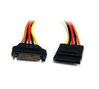 Startech Cable 30 Cm Extension Power One Size Black