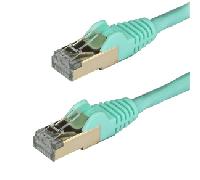 Startech Cat6a Ethernet Snagless Stp 3 M One Size Aqua