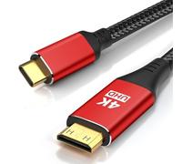 Cable 4K USB C a Mini HDMI de 1 pie, soporta 4K @60Hz, 2K @120Hz, cable unidireccional de alta velocidad tipo C a Mini HDMI, para Steam Deck, ROG Ally, portátil, MacBook, KYY, ARZOPA, MNN Monitor