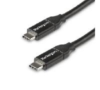 Startech Cable 50cm Usb-c A Usb Tipoc Pd Usb 2.0 One Size Black