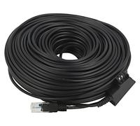 Cable 60663: enchufe teléfono RJ45, conector TAE F 50m negro cable: Cu GOOBAY
