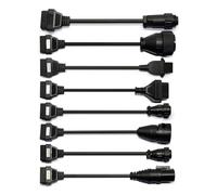 Cable 8x Cables Diagnóstico Conector Para Unidad Control Del Motor Camiones Programación Unidad Diagnóstico Vehículos Pesados Cable Diagnóstico Camión Rápido