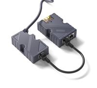 Cable a Adaptador RJ45, Adaptador Ethernet Dishy V2 a RJ45 para Standard Actuated Gen 2, Pinout T568B, 10/100/1000 Mbps, Inyector PoE