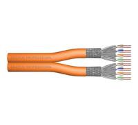 Cable a granel - DIGITUS Professional - CAT 7 - 100 m - SFTP - PiMF - Naranja RAL 2000