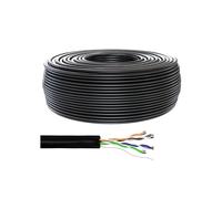 Cable a granel - goobay - CAT 5e - 100 m - resistente - negro