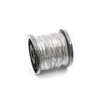 Cable Acero,Cuerda de alambre Cable de acero inoxidable 304 con revestimiento transparente PVC 100 metros, diámetro 0,8 mm, 1,5, 2 y 3(Diameter 1.2mm,50M)