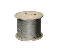 Cable Acero Cuerda de alambre de acero inoxidable 304 de 100 metros, Cable suave, tendedero de pesca, elevación, línea a prueba de herrumbre, diámetro de 0,3-8mm (Size : 100 Meter, Color : Diameter