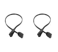 Cable adaptador 2X compatible con Corsair 5V ARGB 3PIN a placa base. Adaptador hembra de 5V 3PIN compatible