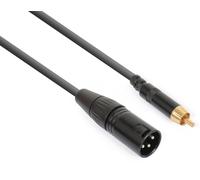 Cable Adaptador Canon Macho - RCA Macho (15cm) - POWER DYNAMICS CONNEX